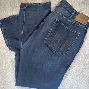 Mens American Eagle Slim Straight Jeans 38/32